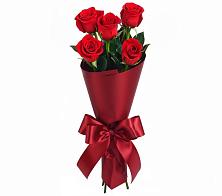 Букет 5 Красных роз Эдлесс Лав в Белово