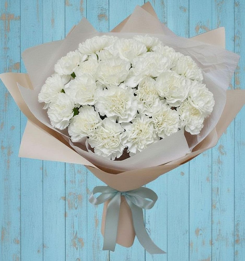 Букет цветов из: Гвоздики в Белово