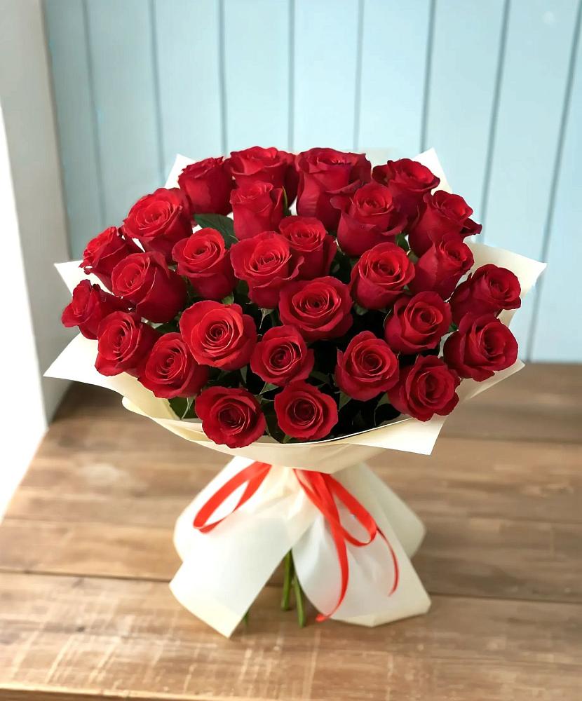 Букет 29 Красных роз в Белово