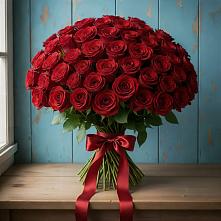 Букет Красные розы Блэк Меджик в Белово