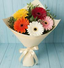 Букет цветов из:  Герберы в Белово