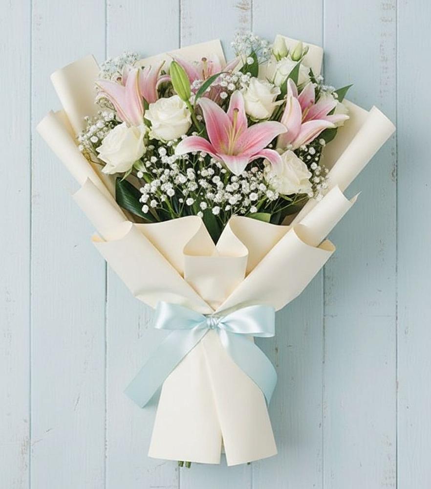 Букет цветов из: Лилии в Белово