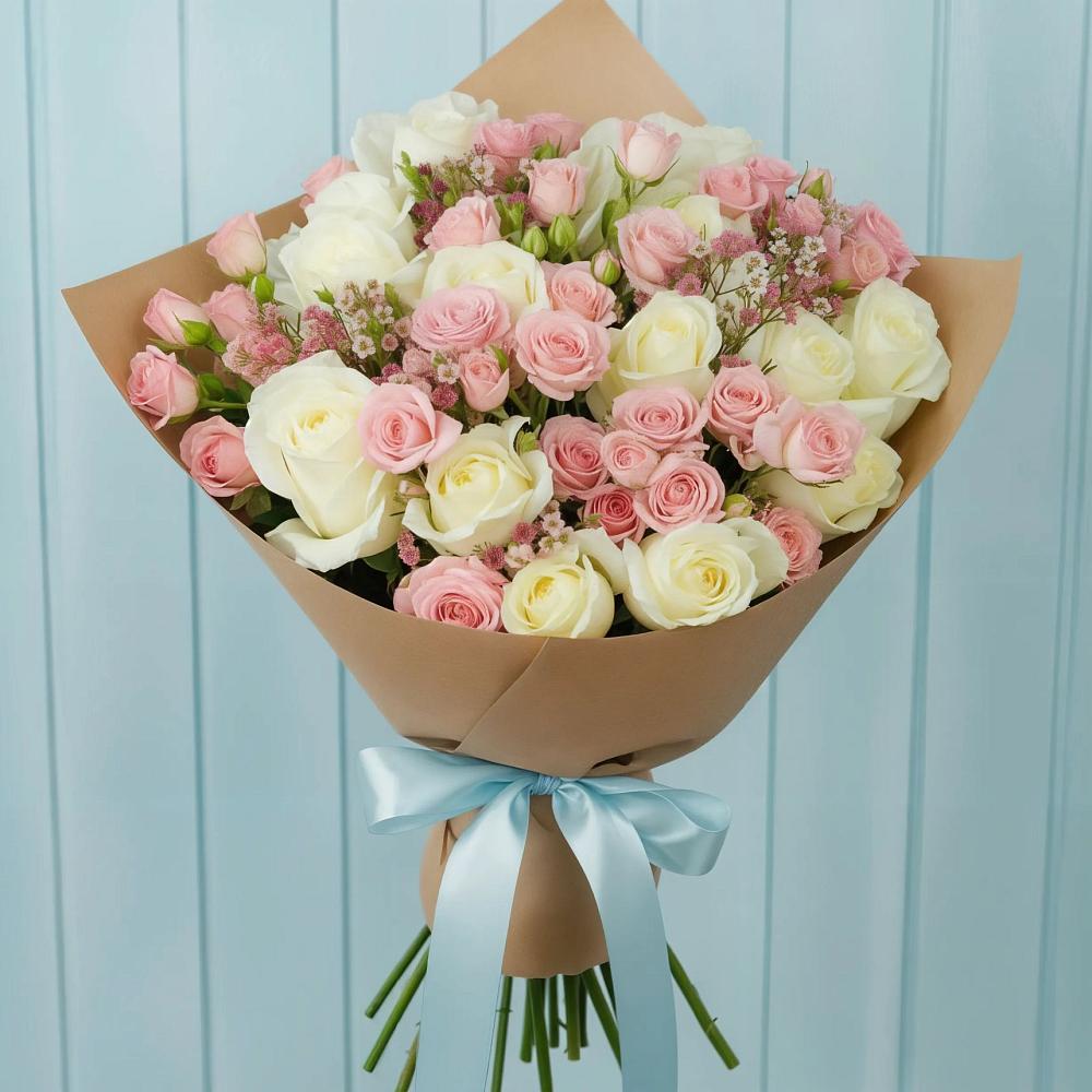 Букет цветов из: Розы в Белово