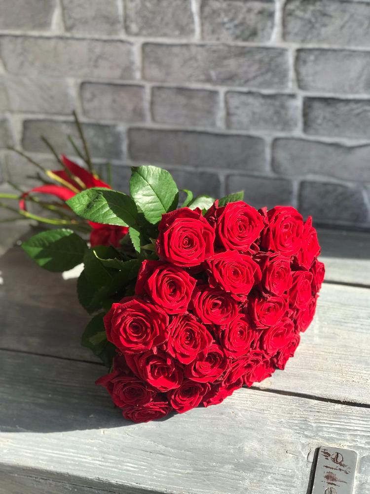 Букет Красные розы Фридом в Белово