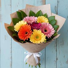 Букет цветов из:  Герберы #REPLACE_PRED# Белово