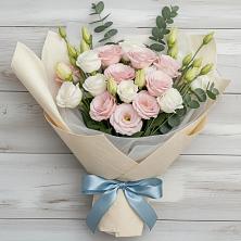 Букет цветов из:  Лизиантусы в Белово