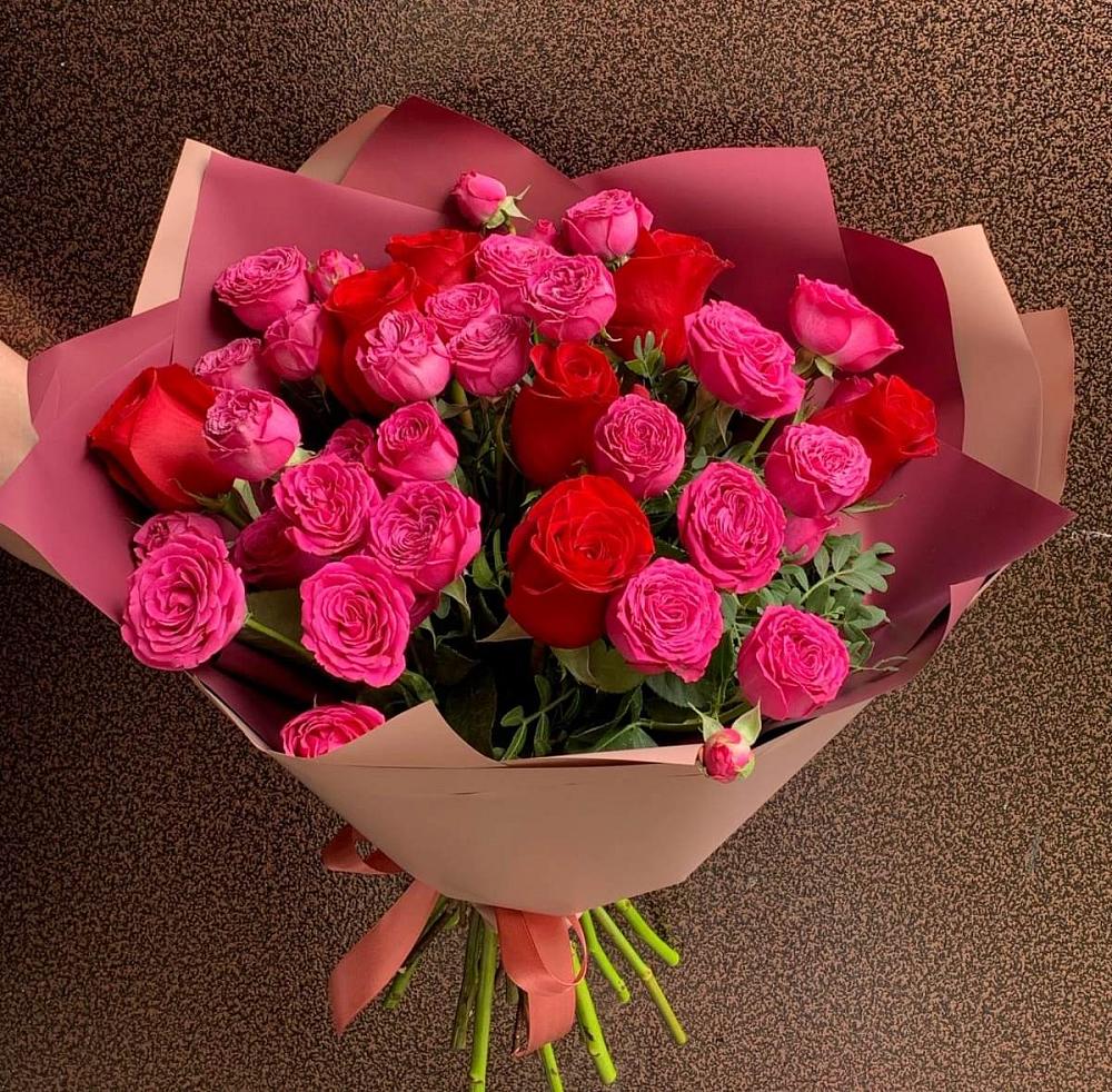 Букет В объятьях нежности в Белово