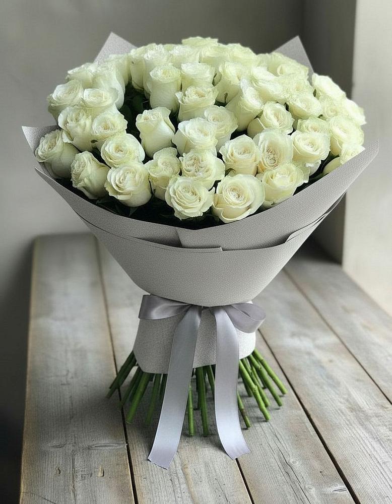 Букет 35 Белых роз в Белово
