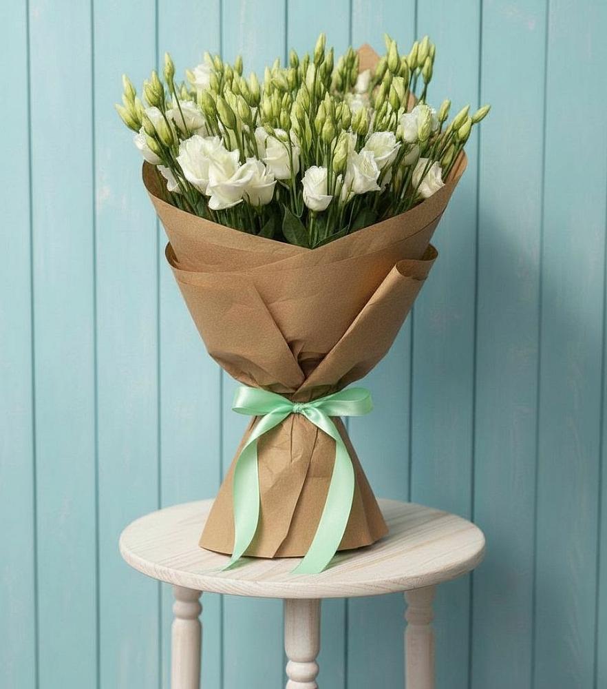 Букет цветов из: Лизиантусы в Белово