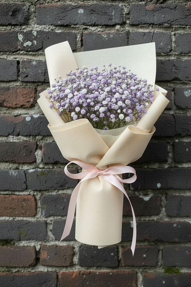 Букет цветов из: Гипсофила в Белово