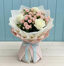 Букет цветов из:  Розы в Белово