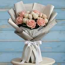 Букет цветов из:  Розы #REPLACE_PRED# Белово