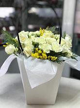 Цветочная композиция из Розы  в Белово