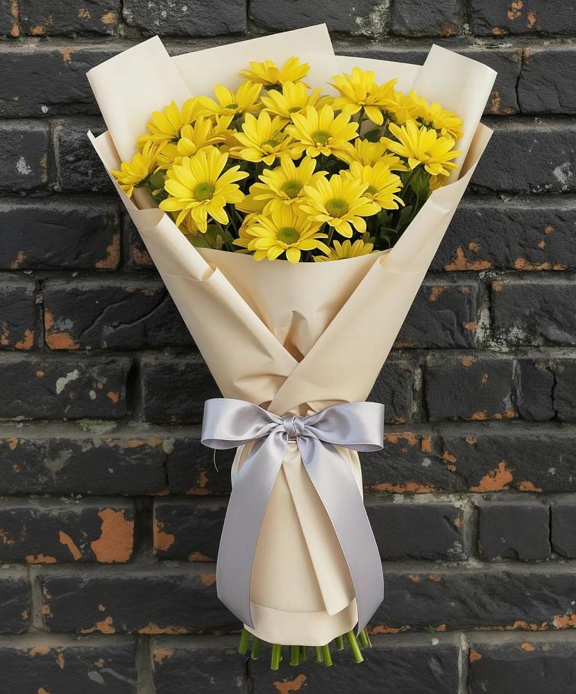 Букет цветов из: Хризантемы в Белово
